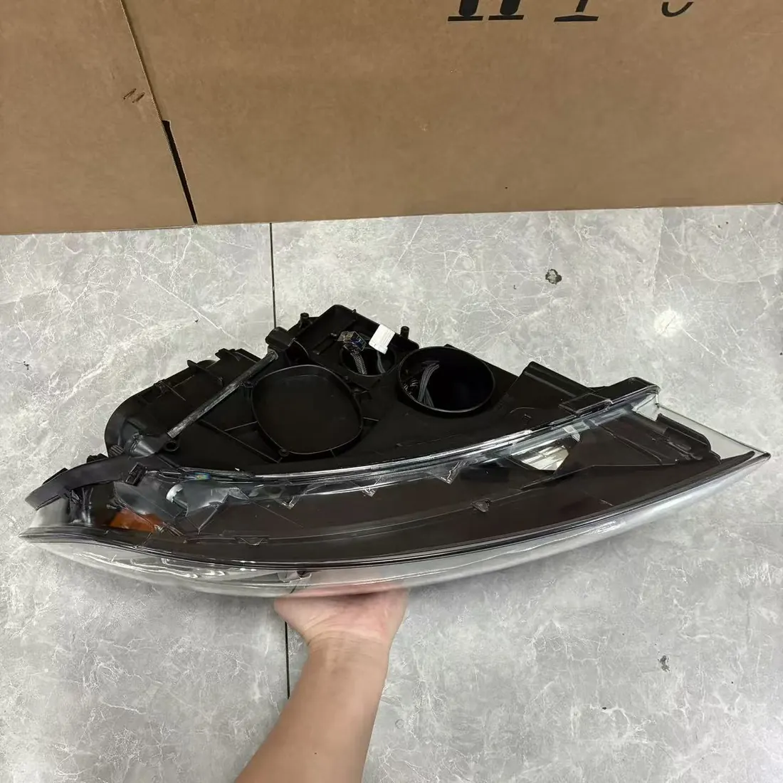Audi Q7 4L Facelift Bi-Xenon LED Left Headlight 2010-2015 4L0941029AC thumbnail 5
