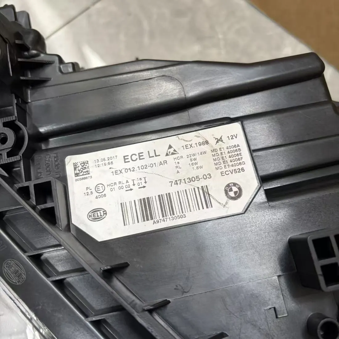 BMW 3 Series F30 F31 LCI 2015-2018 LH Full LED Non-Adaptive Headlight thumbnail 8