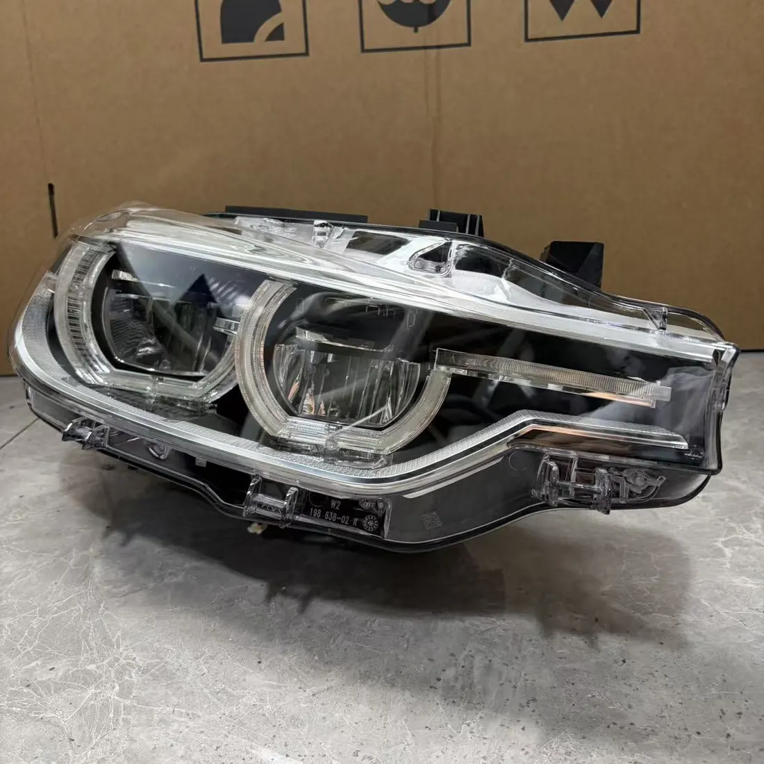 BMW 3 Series F30 F31 LCI 2015-2018 RH Full LED Non-Adaptive Headlight thumbnail 6