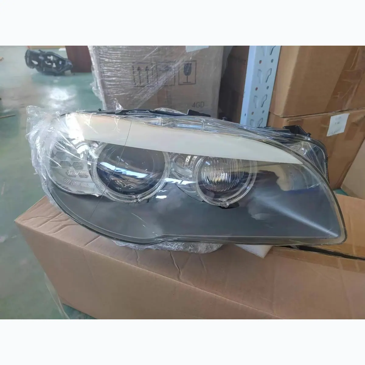 BMW F10 2010-2013 Xenon AFS Headlight Assembly Original Used thumbnail 4