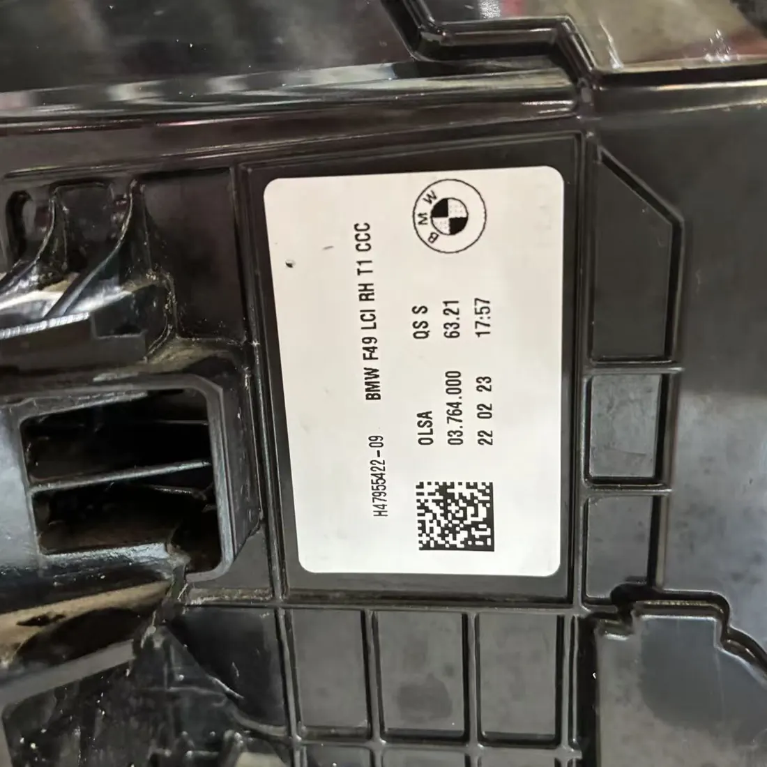 BMW X1 F48 F49 LCI 2020-2022 RH Right Outer LED Tail Light 63217955422 Original Used thumbnail 7