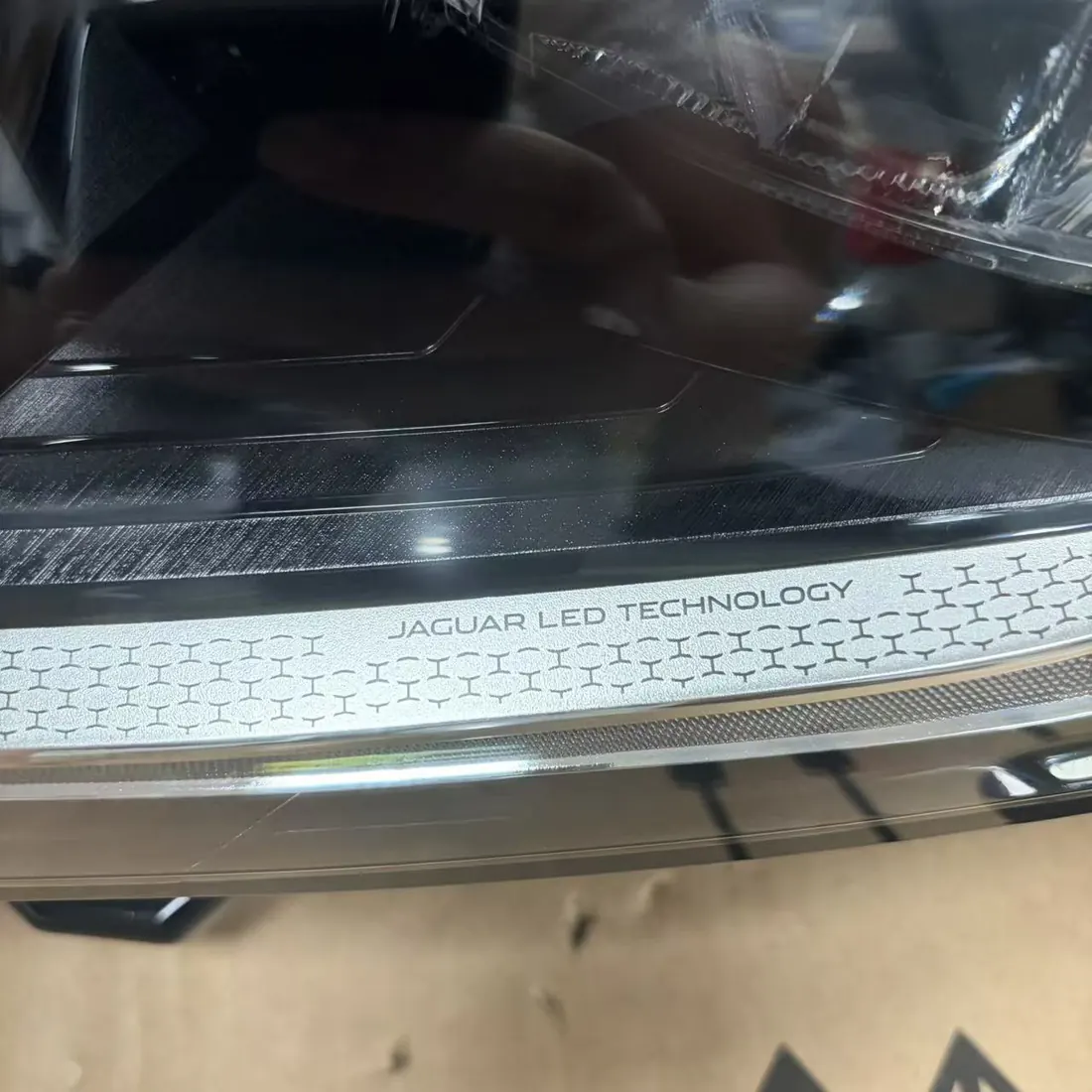 Jaguar XE XEL X760 Facelift Right Full LED Headlight Assembly With Module thumbnail 4