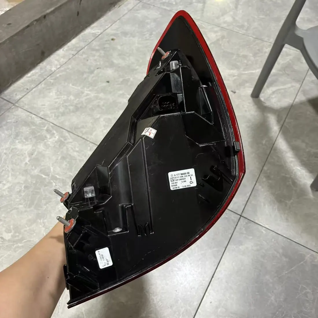 Mercedes-Benz A-Class V177 Sedan LED Left Outer Tail Light 2019-2022 A1779066900 thumbnail 4