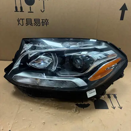 Mercedes-Benz GLS X166 Facelift 2017-2019 LH Halogen Headlight Without Modules A1668209559