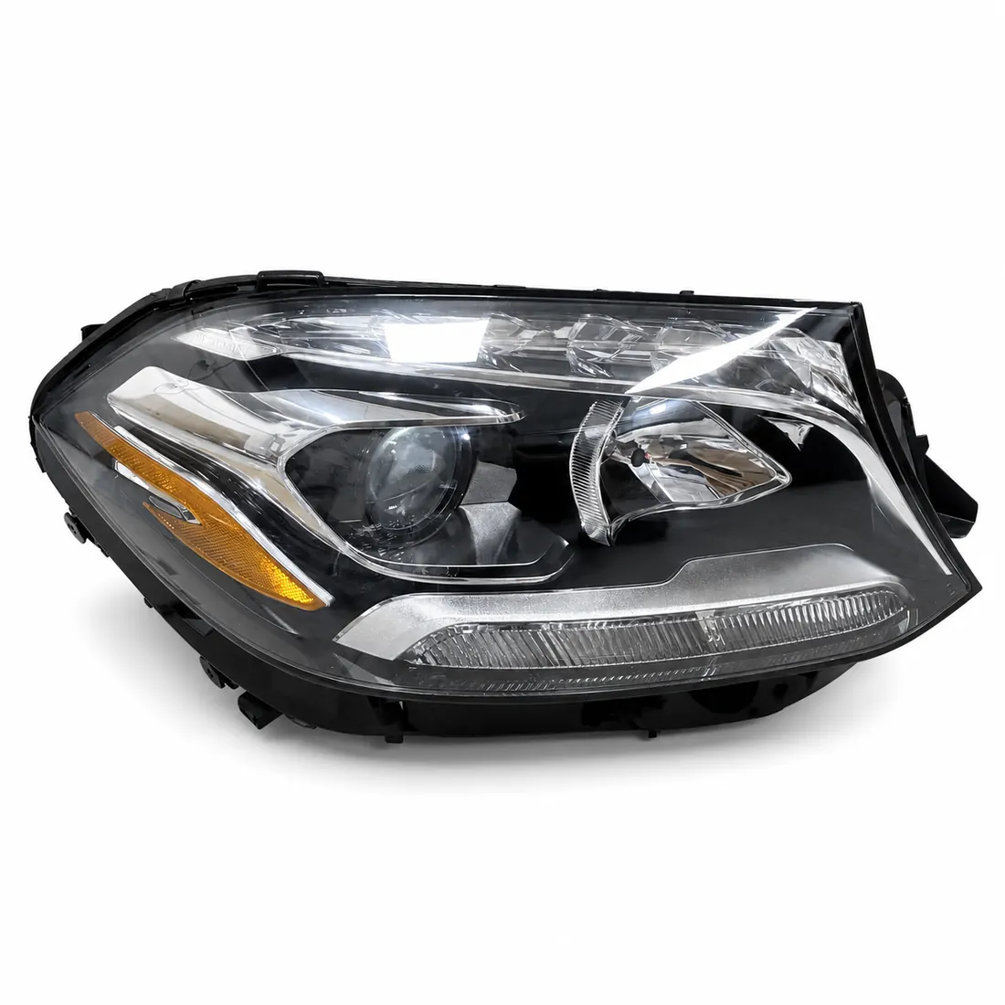 Mercedes-Benz GLS X166 Facelift 2017-2019 RH Halogen Headlight Without Modules A1668209659 thumbnail 8