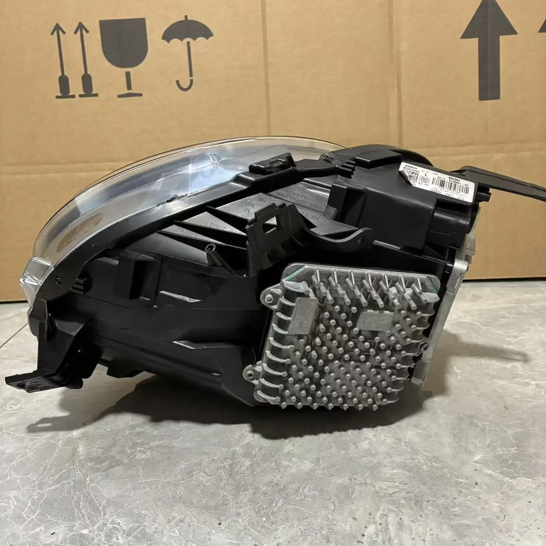 MINI Cooper F55 F56 F57 LCI 2018-2021 Full LED Headlight LH Complete Original Used thumbnail 2