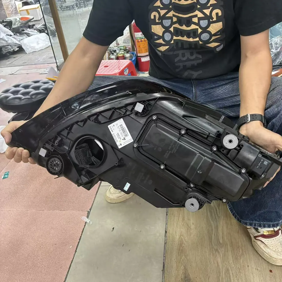 Porsche Cayenne III 9Y0 LED Headlight LH Left 2018-2023 Hella 9Y0941033AK thumbnail 2