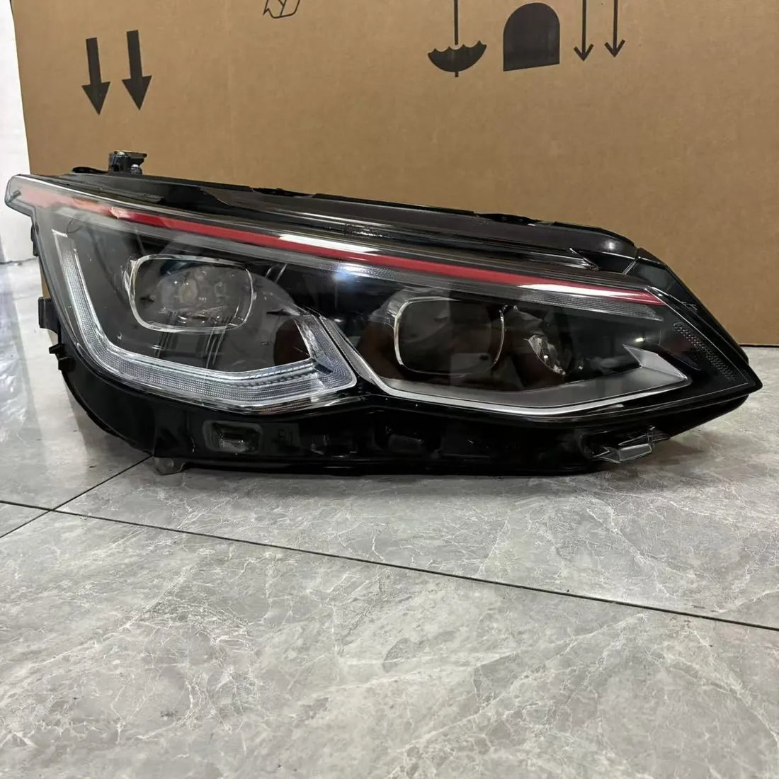 Volkswagen Golf 8 CD1 LED Headlight RH Right Side 2020-2023 Valeo 5H1941114A thumbnail 5
