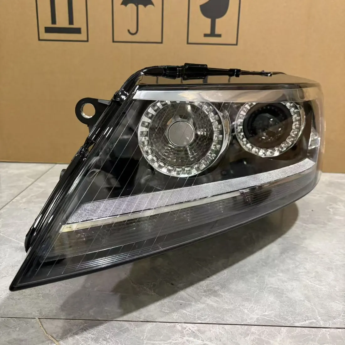 Volkswagen Phaeton 3D Facelift Left AFS Bi-Xenon Headlight 3D1941753 thumbnail 7