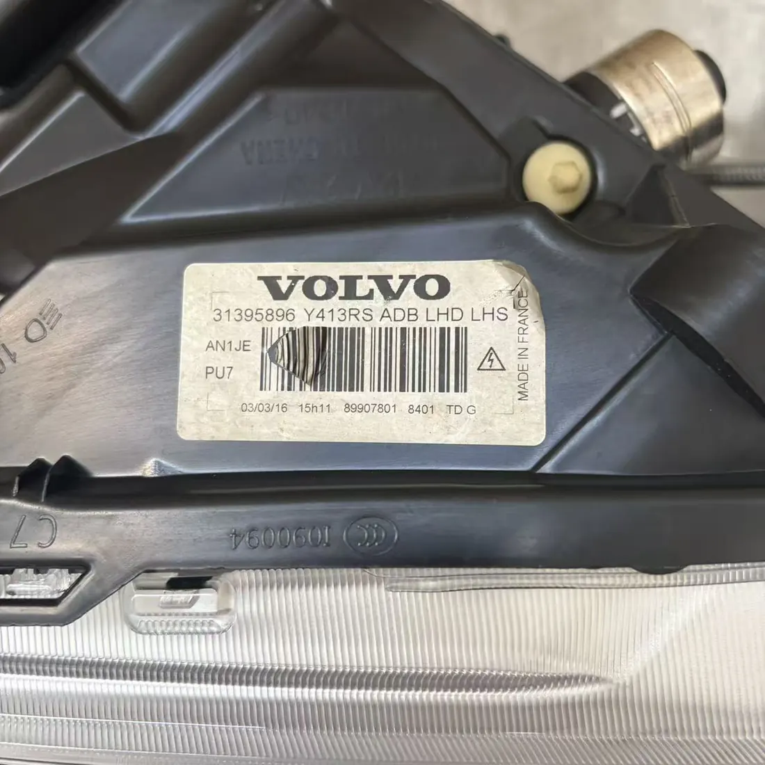 Volvo XC60 2014-2017 LH Active Bi-Xenon ABL Headlight 31395896 thumbnail 5
