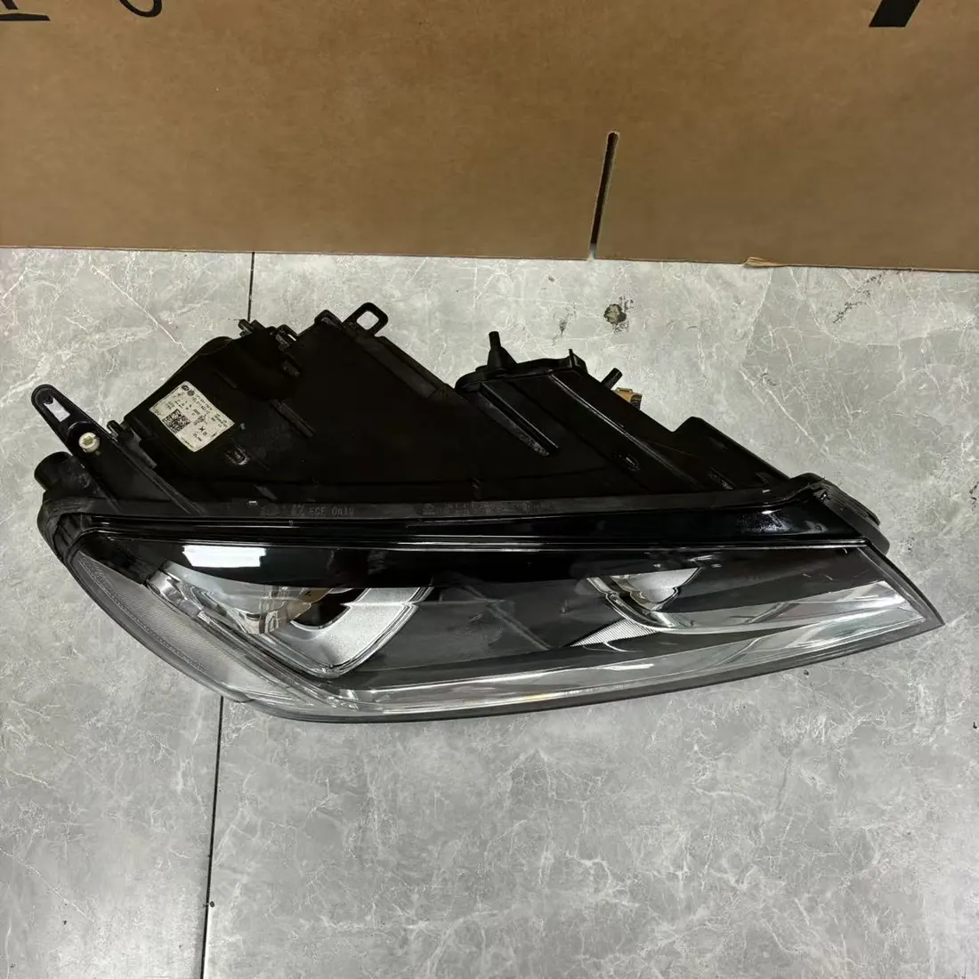 VW Touareg 7P Facelift 2015-2018 Right Bi-Xenon LED DRL Headlight 7P1941752B HELLA thumbnail 3